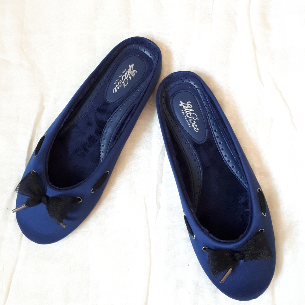 ⭐️HOST PICK⭐ Lela Rose Women's Blue Ballet Flats